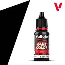 Vallejo Game Color 72094 Tinte schwarz 17/18ml (120)